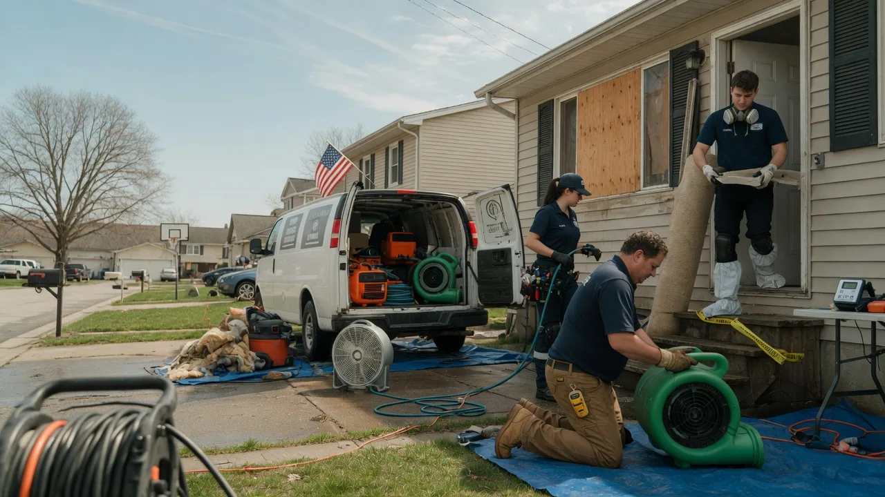 Water Damage Restoration in Hooker, OK near me